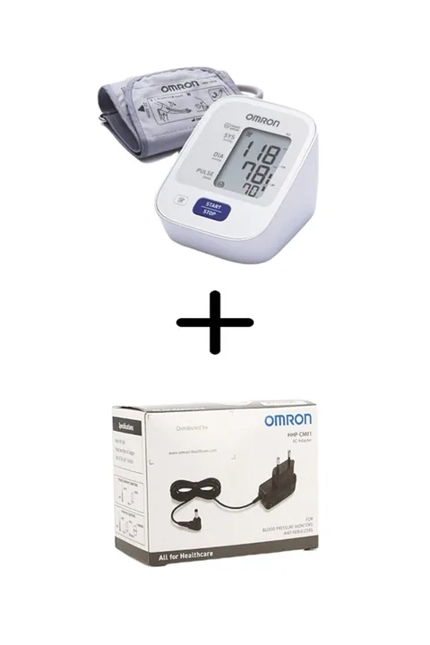 M2 Hem-7121-e Üst Koldan Ölçer Dijital Tansiyon Aleti + Adaptör
