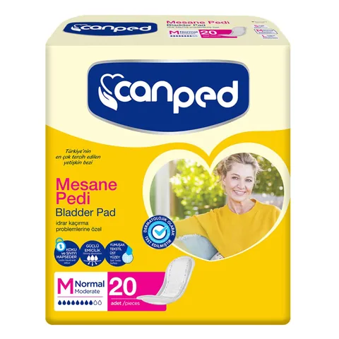 Canped Kadın Mesane Pedi Medium 20'li