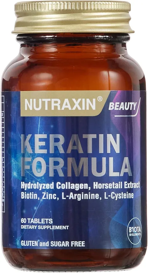 Nutraxin Beauty Keratin Formula 60 Tablet 5