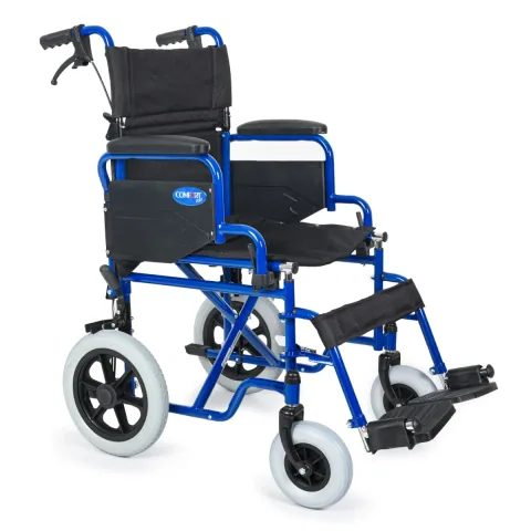 Comfort Plus DM-327 Mini Özellikli Transfer Lacivert Tekerlekli Sandalye