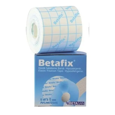 Betafix Esnek Sabitleme Bandı Tıbbi Flaster 5m x 5cm