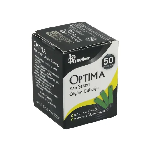 Optima Kan Şekeri Ölçüm Stribi 2