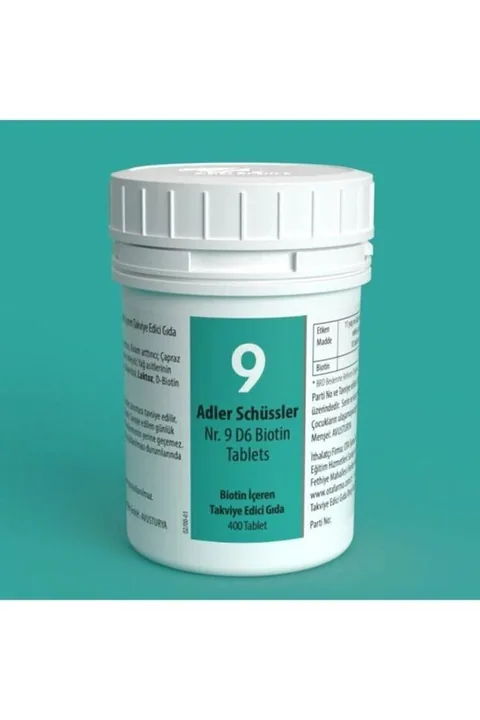 Adler Pharma Adler Schüssler No.9 D6 Biotin Tablet. 2