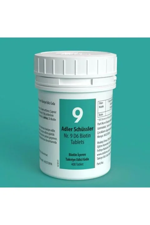 Adler Pharma Adler Schüssler No.9 D6 Biotin Tablet. 3