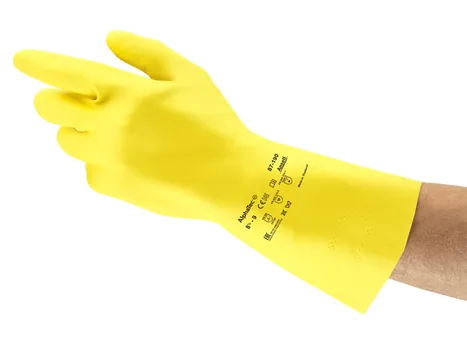 Ansell- ALPHATEC® 87-190 Kimyasal ve Sıvı Korumalı İş Eldiveni 1 Çift (8 Beden / M) 4