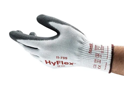 Ansell- HYFLEX® 11-735 Kesilmeye Karşı Mekanik Korumalı İş Eldiveni 1 Çift (10 Beden / XL) 2