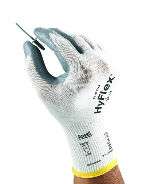 Ansell- HYFLEX® 11-800 Mekanik ve Çok Amaçlı Antistatik Montaj Eldiveni 1 Çift (10 Beden / XL) 4