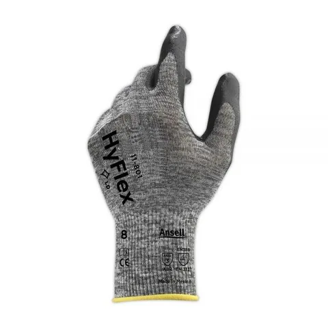 Ansell- HYFLEX® 11-801 Köpük Nitril Mekanik ve Çok Amaçlı Montaj Eldiveni 1 Çift (7 Beden / S)