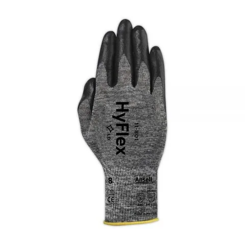 Ansell- HYFLEX® 11-801 Köpük Nitril Mekanik ve Çok Amaçlı Montaj Eldiveni 1 Çift (7 Beden / S) 2