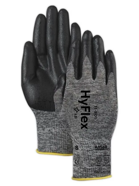 Ansell- HYFLEX® 11-801 Köpük Nitril Mekanik ve Çok Amaçlı Montaj Eldiveni 1 Çift (9 Beden / L) 4
