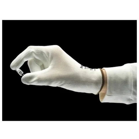 Ansell- HYFLEX® 48-100 Beyaz Tam Kaplı Sensilite Poliüretan Kaplı Hassas İş Eldiveni 1 Çift (9 Beden / L) 4
