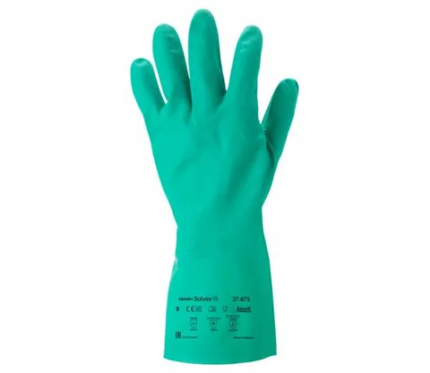 Ansell- SOLVEX® 37-675 Kimyasal ve Sıvı Korumalı Antistatik İş Eldiveni 1 Çift (9 Beden / L) 2