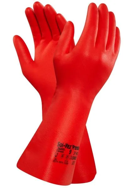 Ansell- SOLVEX® PREMIUM 37-900 Kimyasal ve Asit Eldiveni 1 Çift (10 Beden / XL)