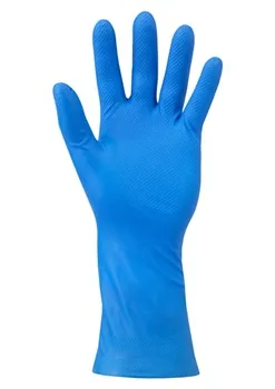 Ansell- VIRTEX® 79-700 Mavi Nitril Kimyasal ve Sıvı Korumalı İş Eldiveni 1 Çift (9 Beden / L) 4