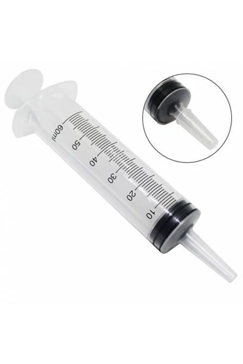 AYSET ENJEKTÖR Ayset Beslenme Enjektörü Çam Uçlu Şırınga 60ml 10 Adet 2