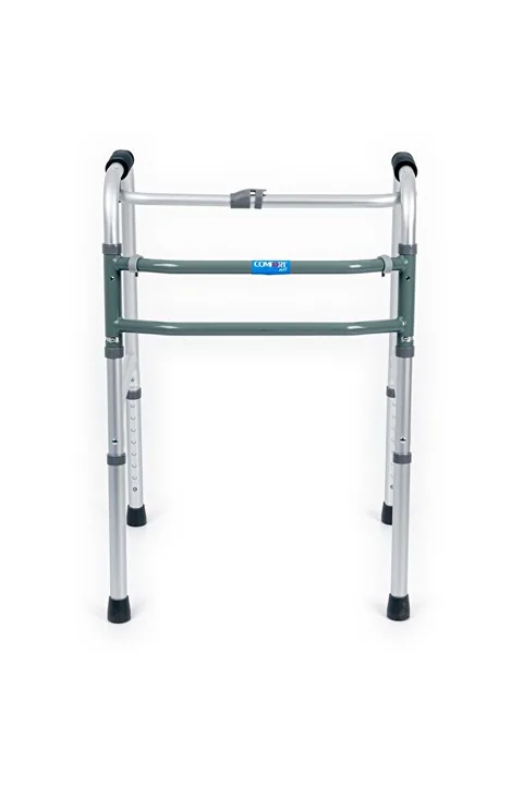 Comfort Plus Dm-915 İthal Walker Aliminyum Katlanabilir, Hareketli, Sabitlenebilir Yürüteç 2