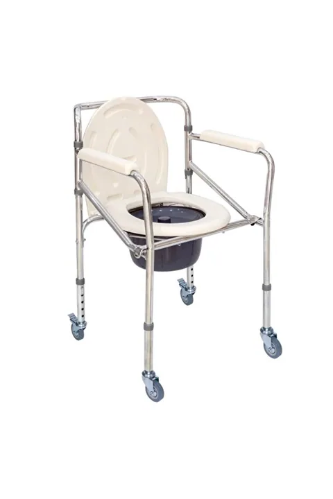 Comfort Plus Dm696 Kovalı Komot Hasta Tuvalet Ve Banyo Özellikli Tekerlekli Sandalye
