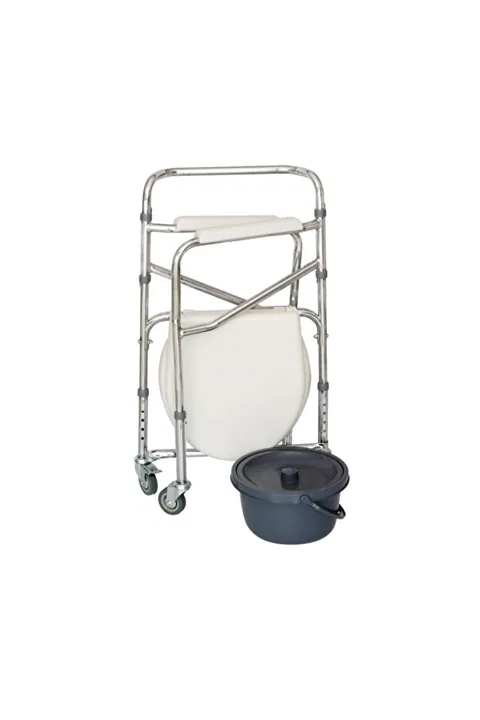 Comfort Plus Dm696 Kovalı Komot Hasta Tuvalet Ve Banyo Özellikli Tekerlekli Sandalye 3