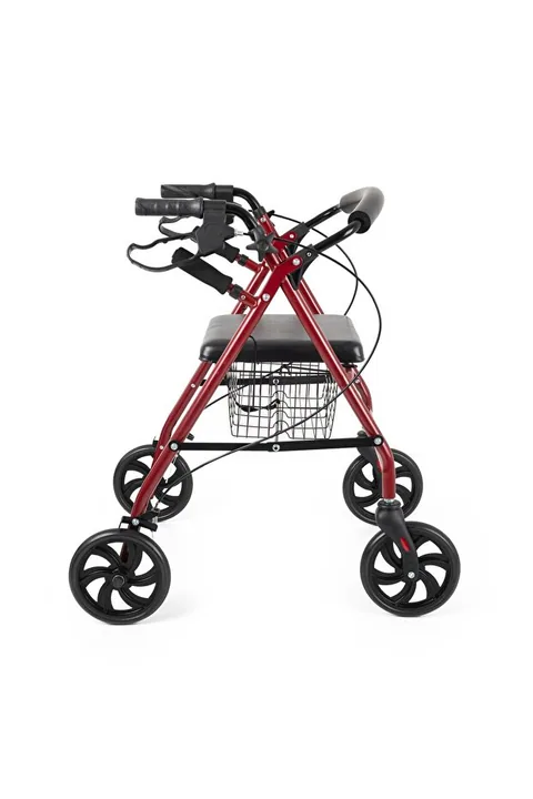 Comfort Plus Dm9144 Rolatör 4 Tekerlekli Yürüteç Walker 130 Kg Taşıma Kapasiteli 4