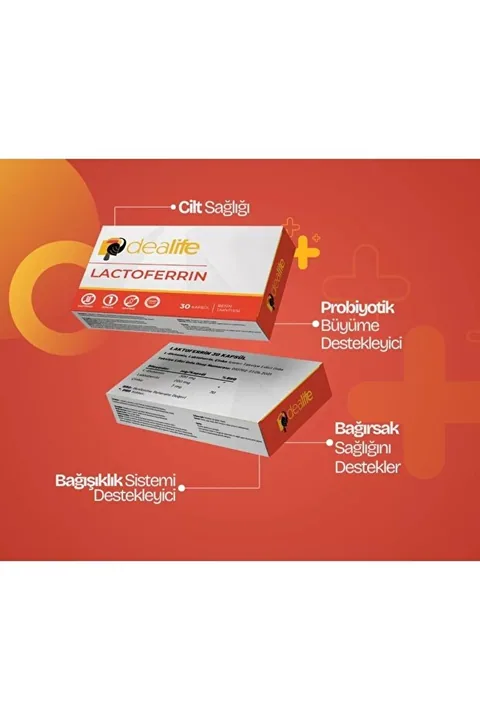 Dealife - Lactoferrin - L Glutamin - Çinko Içeren Takviye Edici Gıda Ürünü 2
