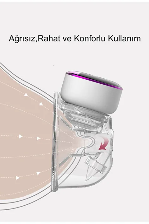 Diamond Mama Elmas Anne Giyilebilir Elektrikli Göğüs Pompası Ve Süt Pompası My-373 4