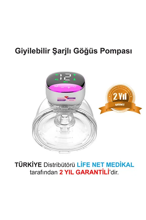 Diamond Mama Elmas Anne Giyilebilir Elektrikli Göğüs Pompası Ve Süt Pompası My-373 5