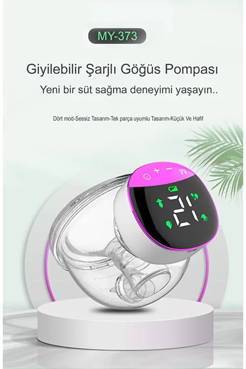 Diamond Mama Elmas Anne Giyilebilir Elektrikli Göğüs Pompası Ve Süt Pompası My-373 7