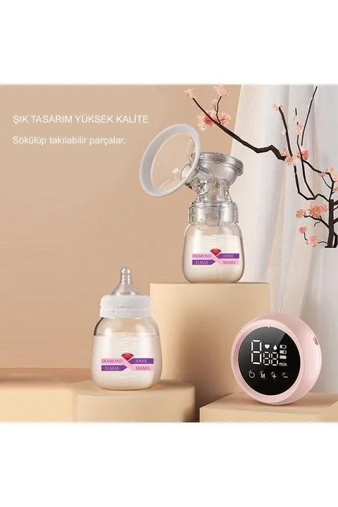 Diamond Mama Elmas Elektrikli Göğüs Pompası Çiftli,dokunmatik ,led Ekran 3