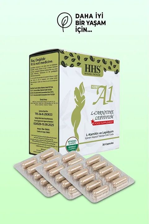 Hhs NEW A1 L-CARNTINE LEPDIUM 30 KAPSÜL BLİSTER 2