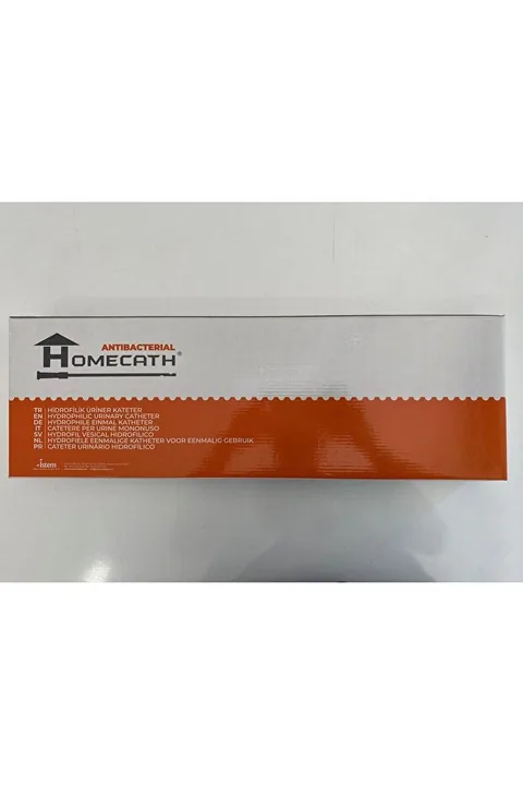 Homecath 14-40 Tak Sonda Hidrofilik Kateter Kendinden Kayganlaştırıcılı Jelli Sonda 30 Adet