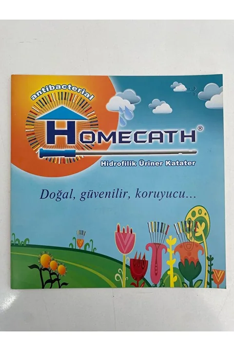 Homecath 14-40 Tak Sonda Hidrofilik Kateter Kendinden Kayganlaştırıcılı Jelli Sonda 30 Adet 2