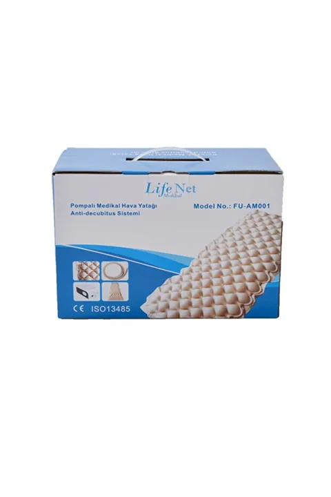 Life Net Medikal Havalı Hasta Yatak Baklava Dilimli Şişme Yatak & Ayarlanabilir Motor 3