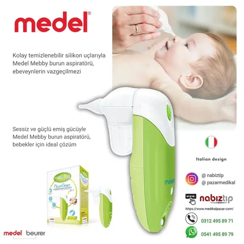 Medel Mebby Burun Aspiratörü