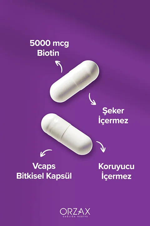 Ocean Biotin 5000 Mcg 60 Kapsül 3