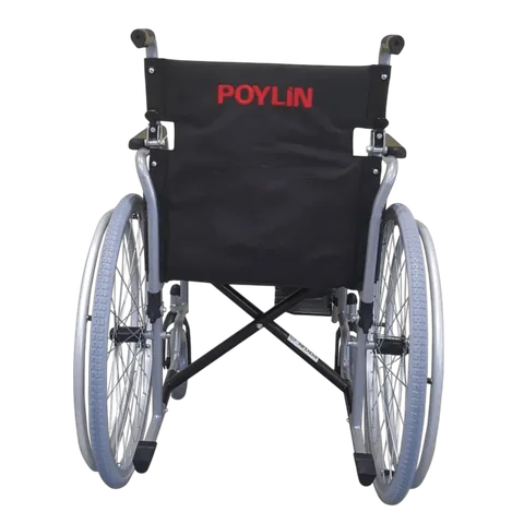 Poylin P112 Baldır Destekli Manuel Tekerlekli Sandalye 5
