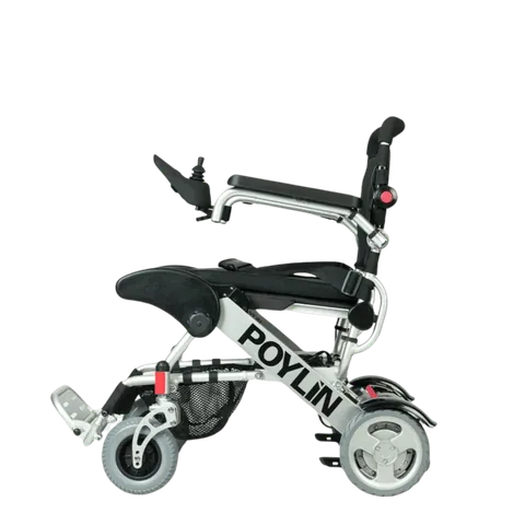 Poylin P207 Ultra Hafif Katlanabilir Akülü Tekerlekli Sandalye 2