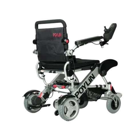 Poylin P207 Ultra Hafif Katlanabilir Akülü Tekerlekli Sandalye 3