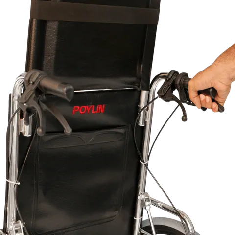 Poylin P615 Banyo Tuvalet Tekerlekli Sandalye 6