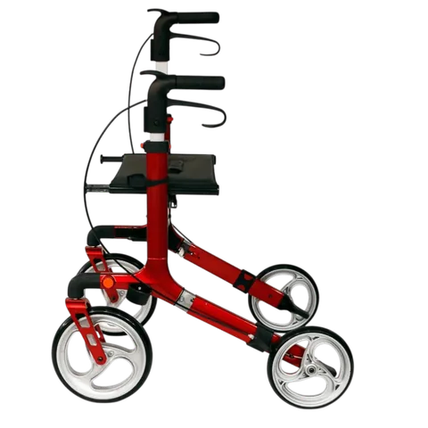 Poylin P888 Ultra Lüks Rolatör Kırmızı 2
