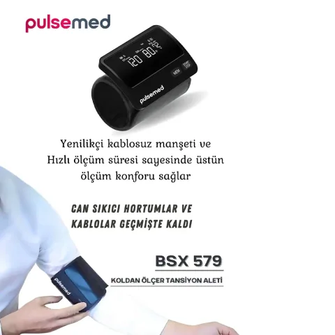 Pulsemed Dijital Konuşan Koldan Ölçer Tansiyon Aleti BSX579 7