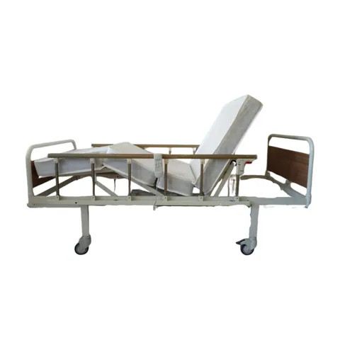 PY159 2 Motorlu MDF Tabanca Hasta Karyolası + 4 Parçalı Yatak