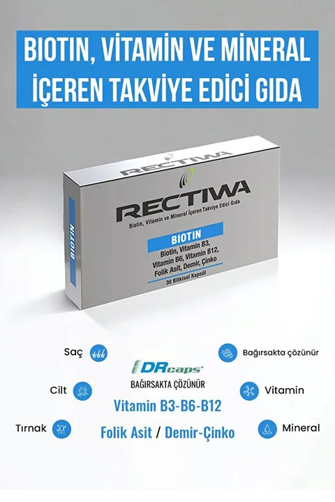 Rectiwa Biotin Tablet 3
