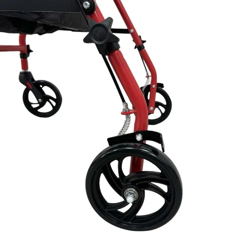 Respirox RR-01 Katlanabilir Kırmızı Rolatör 10
