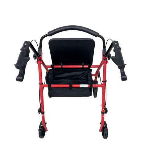 Respirox RR-01 Katlanabilir Kırmızı Rolatör 3