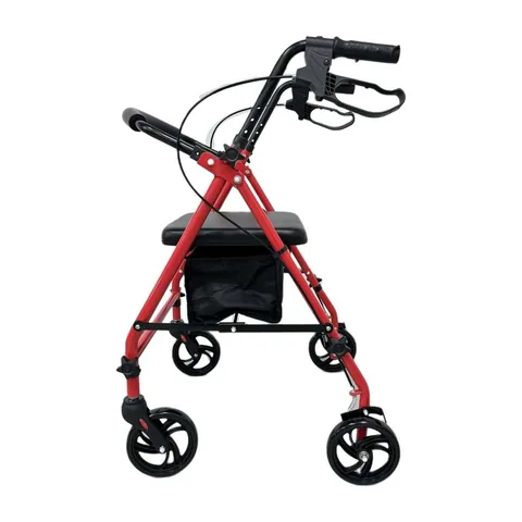 Respirox RR-01 Katlanabilir Kırmızı Rolatör 5