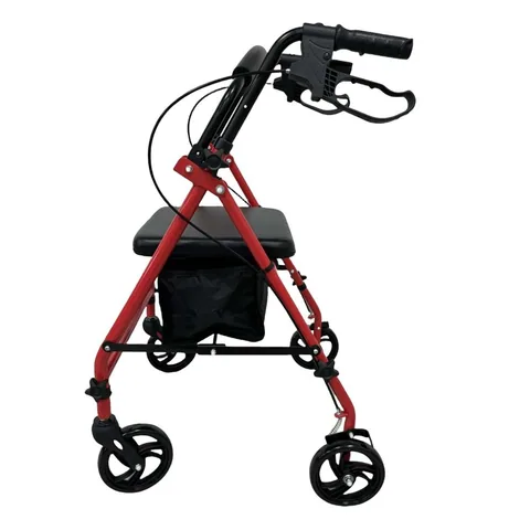 Respirox RR-01 Katlanabilir Kırmızı Rolatör 7