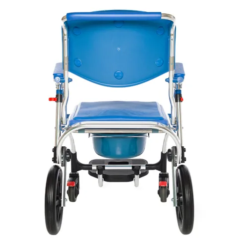 Römer R402 Mavi Tekerlekli Banyo Tuvalet Sandalyesi 4