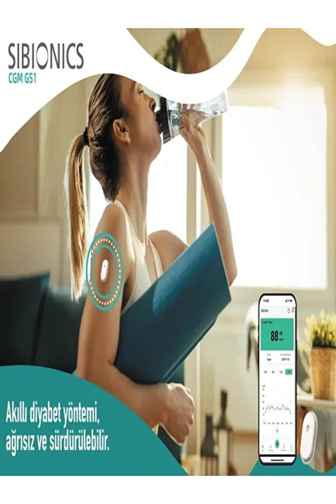 SIBIONICS Cgm Gs1 Glukoz Sensörü 2