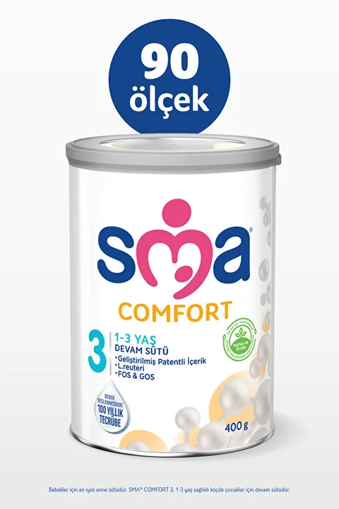 SMA 3 Devam Sütü Comfort 400 gr X 3 Adet 3