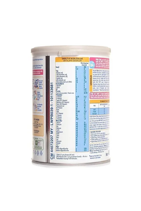 SMA Comfort 2 Numara 400 gr 6-12 Ay 6`lı Avantaj Paketi (2400GR) 4